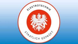 Staatlich geprüfter Elektrotechniker Zertifikat